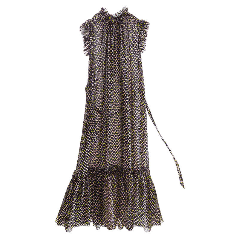 大码连衣裙胖MM宽松藏肉长裙显瘦