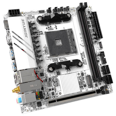 精粤AM4B350/450/550系列主板搭配WIFI蓝牙模块套装
