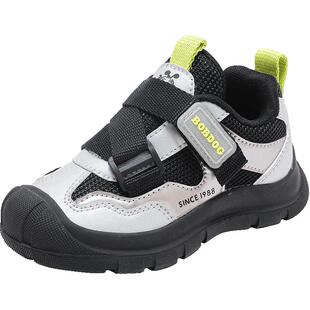 巴布豆童鞋男童运动鞋2026新款春季小学生休闲跑步鞋男孩儿童鞋子