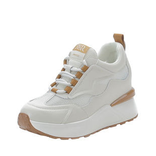 老爹鞋女款2026新款春夏爆款小个子内增高女鞋厚底透气休闲运动鞋