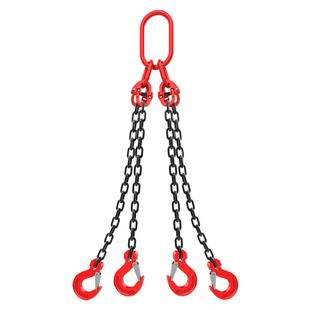 沪工起重吊索具链条吊钩挂钩铁链子吊具索具组合G80锰钢吊装吊链