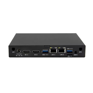 天机国产工控机瑞芯微RK3588八核桌面壁挂式Linux工业电脑无风扇