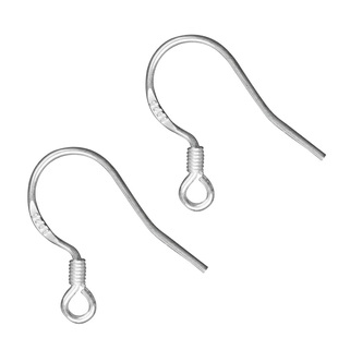 925纯银耳钩耳环diy配件手工制作材料饰品耳勾耳饰银饰防过敏耳针