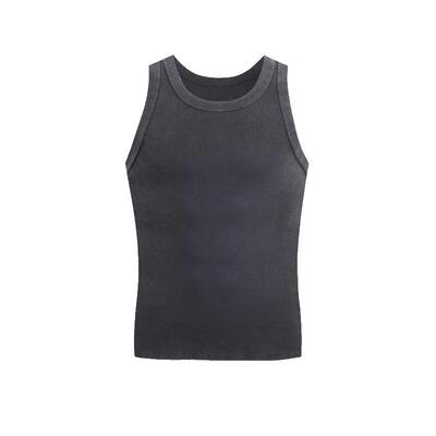 OOTC螺纹背心重磅高弹350g打底