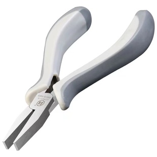 福冈工具5寸迷你钳子DIY手工斜口尖嘴弯尖无牙平口钳精密小钳精致