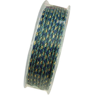 DIY手工饰品三花线绳加金线2mm菩提文玩手搓棉线串珠项链手链红绳