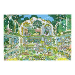 三脚喵24.0焕系列造景贴纸植界新生微缩场景梦幻童话风3D立体小屋贴画手帐手工diy益智玩具女孩解压拼贴画