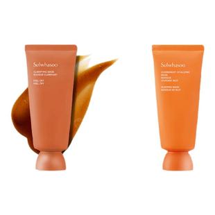 韩国雪花秀玉容撕拉面膜收缩毛孔去角质黑头雨润睡眠面膜中样35ml