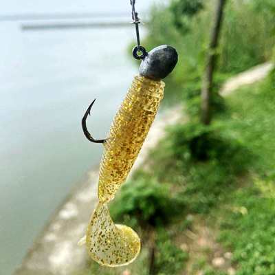 大钩门铅头钩根钓黑坑铅头钩曲柄钩路亚鲈鱼鳜鱼翘嘴海鲈 5倍加强