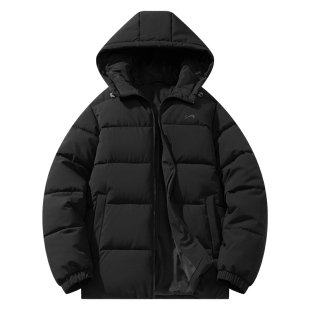 贵人鸟棉服男女款2025年冬季新款防寒保暖外套情侣拼色棉衣棉袄子