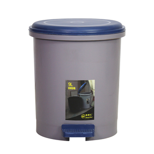 简约家用带盖双桶脚踏式垃圾桶室内厨房客房垃圾筒卫生间垃圾箱