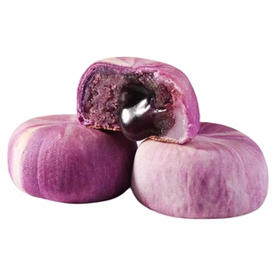 山药蓝莓流心糕特产小吃休闲食品官方旗舰店不上火的健康中式茶点