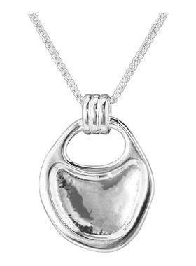 韩版马鞍包项链冷淡风小众毛衣链