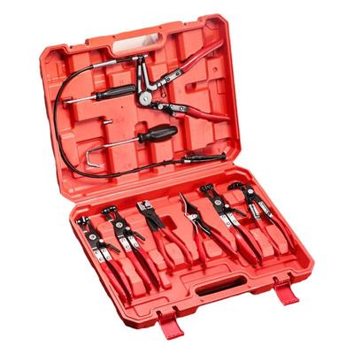 汽车水管卡钳直型喉式管束钳子套装卡扣钳卡箍钳汽修专用工具管钳