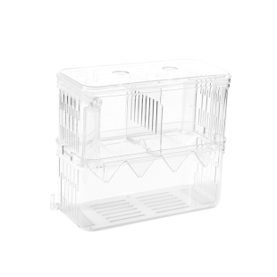 鱼缸隔离盒孵化盒孔雀鱼凤尾繁殖盒小鱼幼鱼鱼苗缸外非亚克力产房