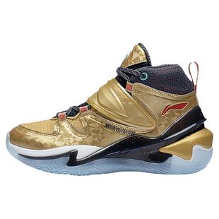 Lining/李宁正品男大童回弹透气耐磨休闲运动中童篮球鞋YKBS084