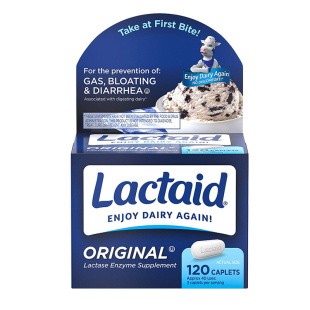 乳糖酶lactaid乳糖酶成人儿童乳糖不耐受益生菌消化酶肠胃胀气