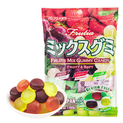 春日井零食品什锦102g果汁软糖