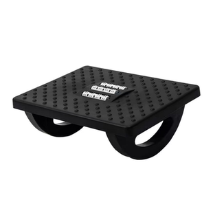 脚踏板办公室脚凳防翘腿神器桌下放腿踏板滚轮按摩放松脚踩搁脚凳