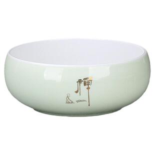 茶洗大号笔洗水盂陶瓷功夫茶具配件零配家用茶盘洗茶杯的器皿