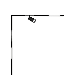 yeelight易来智能磁吸轨道灯客厅无主灯护眼无边框嵌入式泛光线形