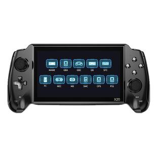 7寸大屏gba掌上游戏机怀旧经典街机双人手柄摇杆电影复古掌机儿童