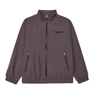 GWIT 美式复古硬壳教练夹克春秋棒球服短款休闲上衣工装外套男士