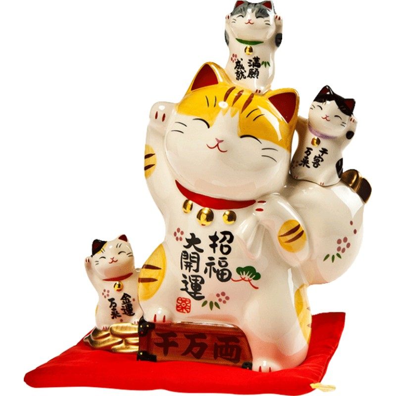 药师窑存钱罐摆件日式创意礼物