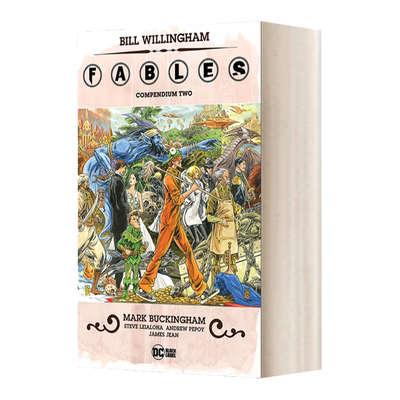 英文原版 Fables Compendium Two 童话镇完全版2 DC漫画 英文版 Bill Willingham、Mark Buckingham 进口英语原版书籍