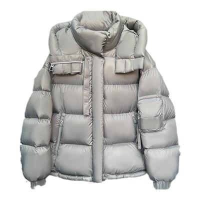 YAYA鸭鸭短款连帽羽绒服