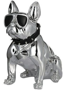 斗牛犬摆件店铺样板间北欧风开业