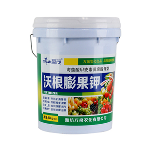 桶肥冲施肥桶装生根膨大高钾钙通用液肥矿源黄腐酸钾草莓肥料专用