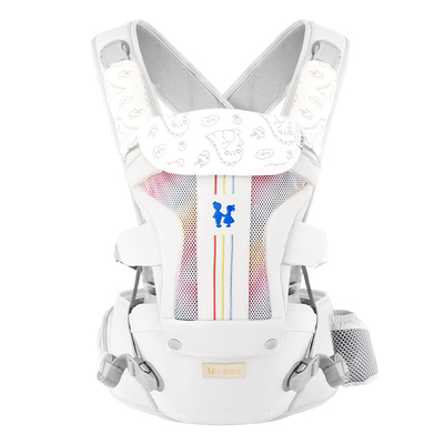 腰凳婴儿轻便四季二合一宝宝背带透气多功能前后两用外出抱娃神器
