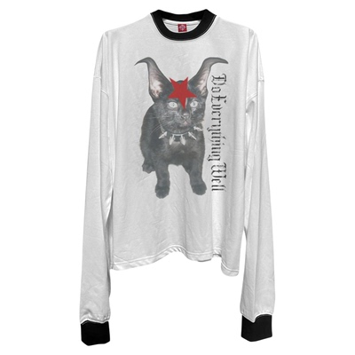DETW*【灵猫标语】长袖-