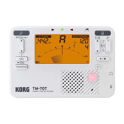 KORG科音tm70调音器节拍器长笛萨克斯小号提琴专用TM-1校音器通用