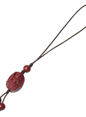 朱砂本命佛手机挂绳链刻字定制男女生肖守护神挂件本命年饰品礼物