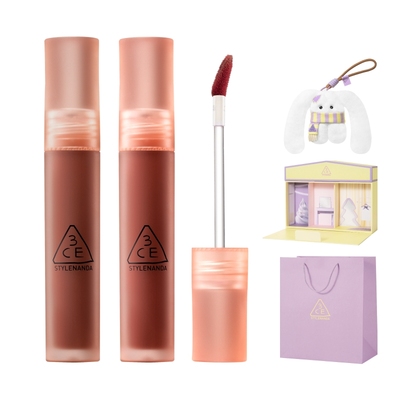 3CE水雾唇露雾面持久乌龙奶茶色