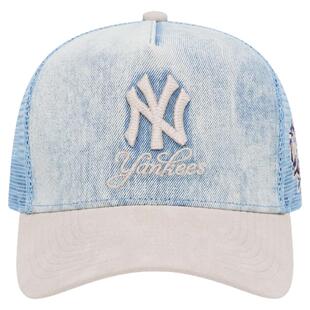 MN官方【MLB联名款】棒球帽LA道奇NY洋基复古百搭休闲弯檐帽男女