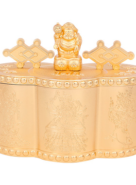 香港正品李居明胜利大财箱摆件