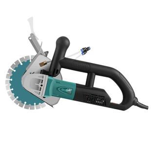 博大无刷开槽机大功率单片切割机混凝土带水无尘切割机水电安装