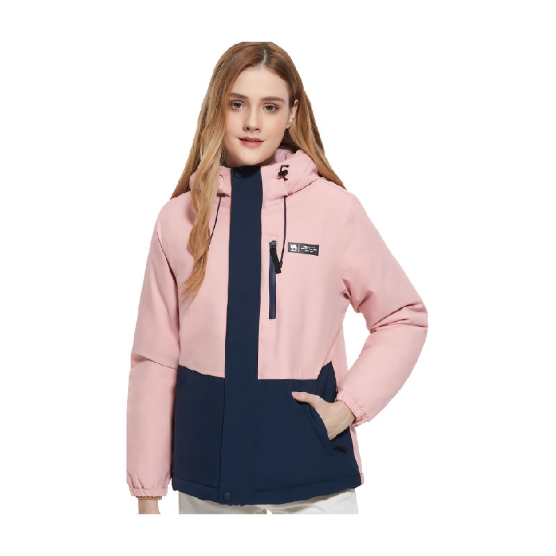 骆驼2025户外棉服夹棉一体男女冲锋衣保暖外套防风防水正品登山服