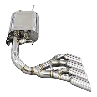 ABG坦克300赛博GPF颗粒头段 前中双边测出阀门鼓大G款改装排气管