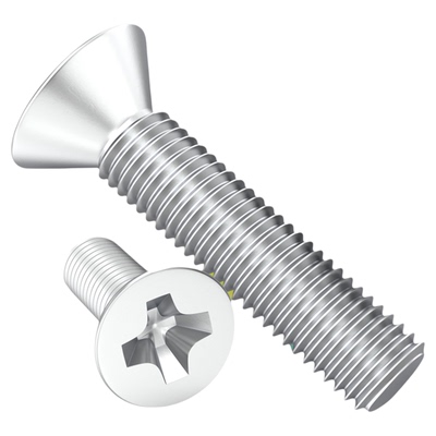 不锈钢十字沉头机螺钉