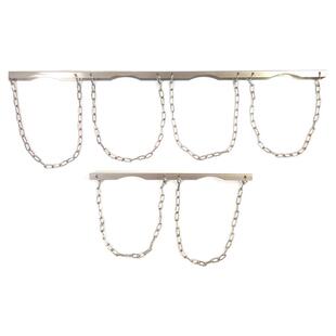 四瓶组多瓶氧气瓶固定支架四连防倾倒装置防爆柜彩板厂房固定8L