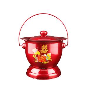 不锈钢痰盂结婚陪嫁家用儿童痰盂坐便器卧室老人小孩女士老式痰盂