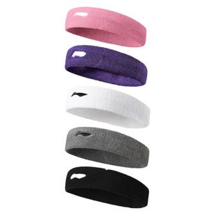 李宁运动发带女头带止汗头巾秋冬吸汗跑步篮球健身导汗带男士护额