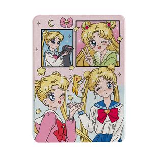 卡通美少女战士360旋转iPadPro2024保护套新款适用苹果iPadAir6/5保护壳13平板11寸10.2/10.9带笔槽mini6女款