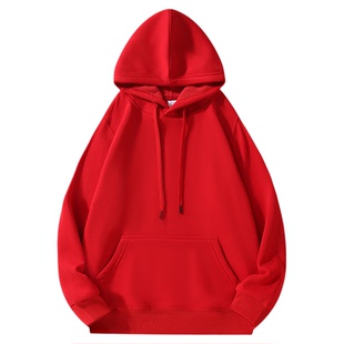 定制卫衣工作服印字图logo外套团体服diy班服衣服年会帽衫订做