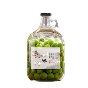 玻璃密封泡酒瓶储存酵素瓶葡萄青梅自酿酒容器罐果汁加州红酒家