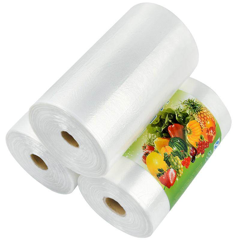 永信食品级保鲜袋大卷超市专用断点式连卷塑料购物袋加厚商用家用